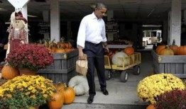 奥巴马吃瓜视频,萌态十足引网友热议