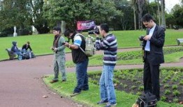 奥克兰吃瓜拍照,奥克兰街头美食与打卡瞬间