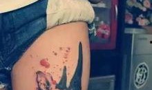 最近纹身女吃瓜,纹身与时尚的碰撞