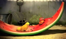 小黄小蓝吃瓜,小黄小蓝的瓜田奇遇记